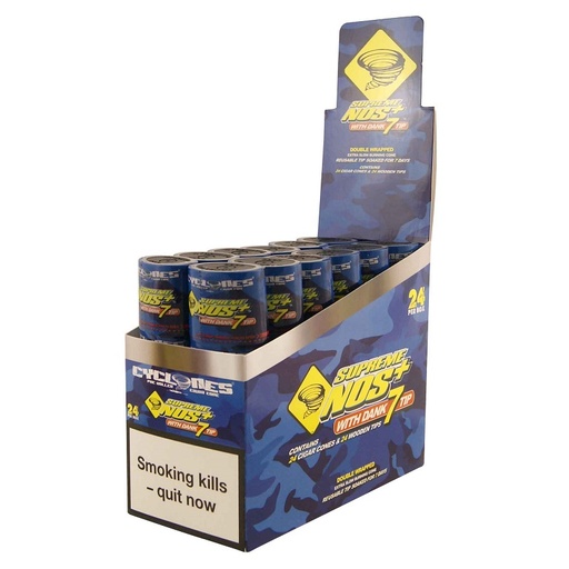 Cyclones - SUPREME NOS+ - Cigar Cones + Dank 7 Tip