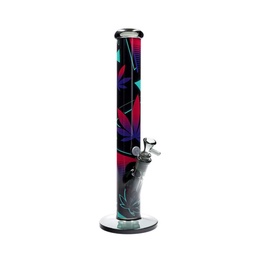 FIRE-FLOW™ X Black Leaf Bong LEAVES 37-2