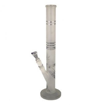 Glasbong Sandgestrahlt,46 cm,18.8er