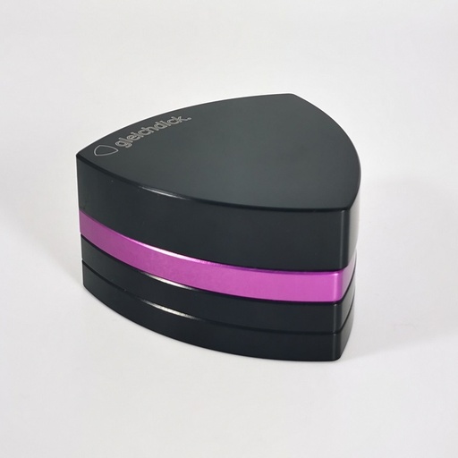 Gleichdick - 4-Teil-Alu-Grinder - Schwarz/VIOLETT
