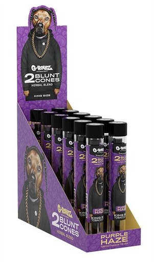 G-Rollz "The Dog" Purple Haze Terpene Infused Blunt Cones
