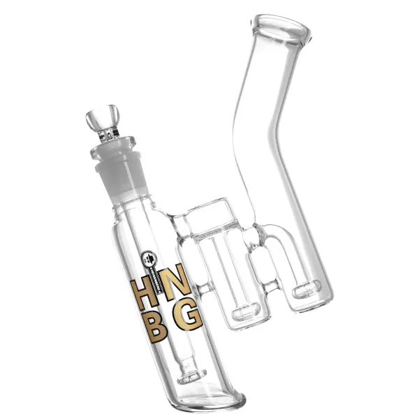 Heisenberg Triple Double Bubble Bong Gold