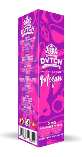 DVTCH - MEGAN | Eisige Mango | OVERDOSED 50ml