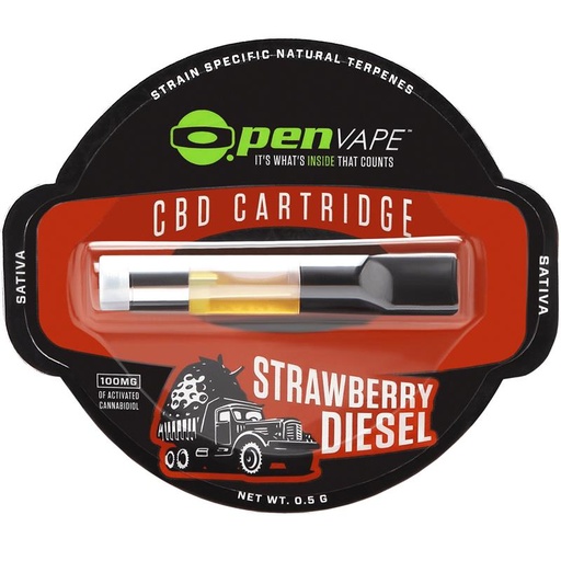 OpenVape CBD Cartridge Strawberry Diesel 0.30g Kartusche