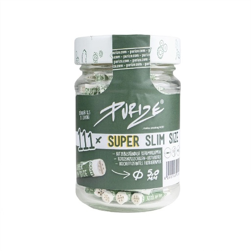 PURIZE - SUPER SLIM - 111 Aktivkohlefilter