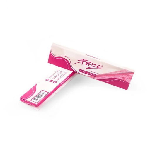 PURIZE - King Size Slim Papers - PINK