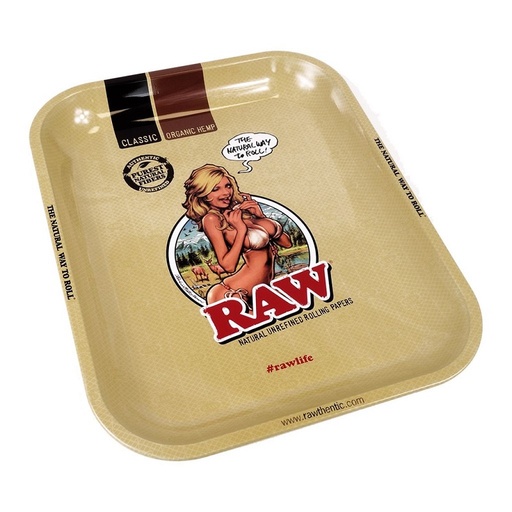 RAW - Rolling Tray - RAW Girl - Large
