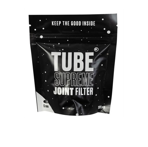 REAL LEAF - TUBE Supreme Joint Filter 6mm - 100 Stück - NATURAL