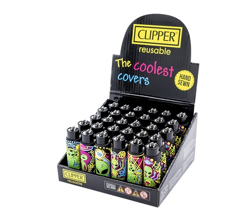 CLIPPER COVERS PVC Large Trippy Alien
