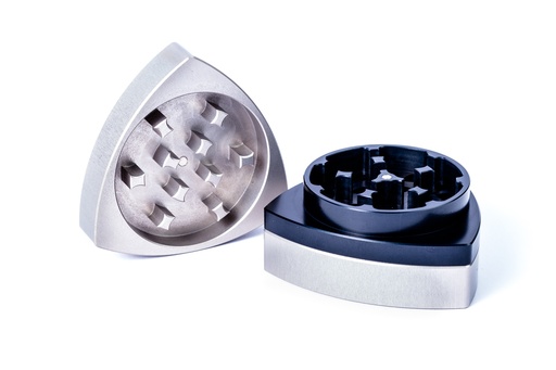 Gleichdick - 3-Teil-Alu-Grinder - NATUR