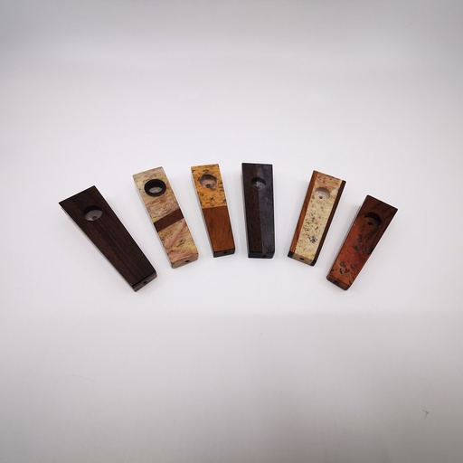 Specksteinpfeife mit Shishamholz