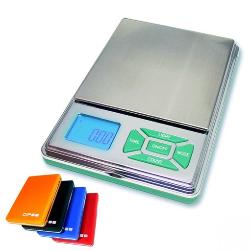 Dipse EQ Serie - Digitale Taschenwaage verschiedene Farben